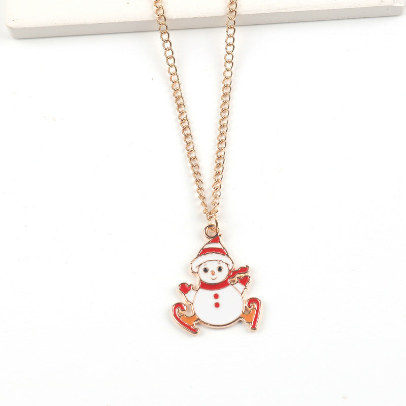 Christmas Cartoon Necklace