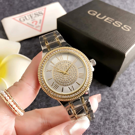 The Large Dial Art Watch - Sophisticated Niche Design