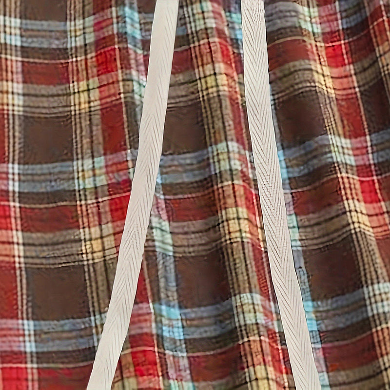 Women's Plaid Hoodie