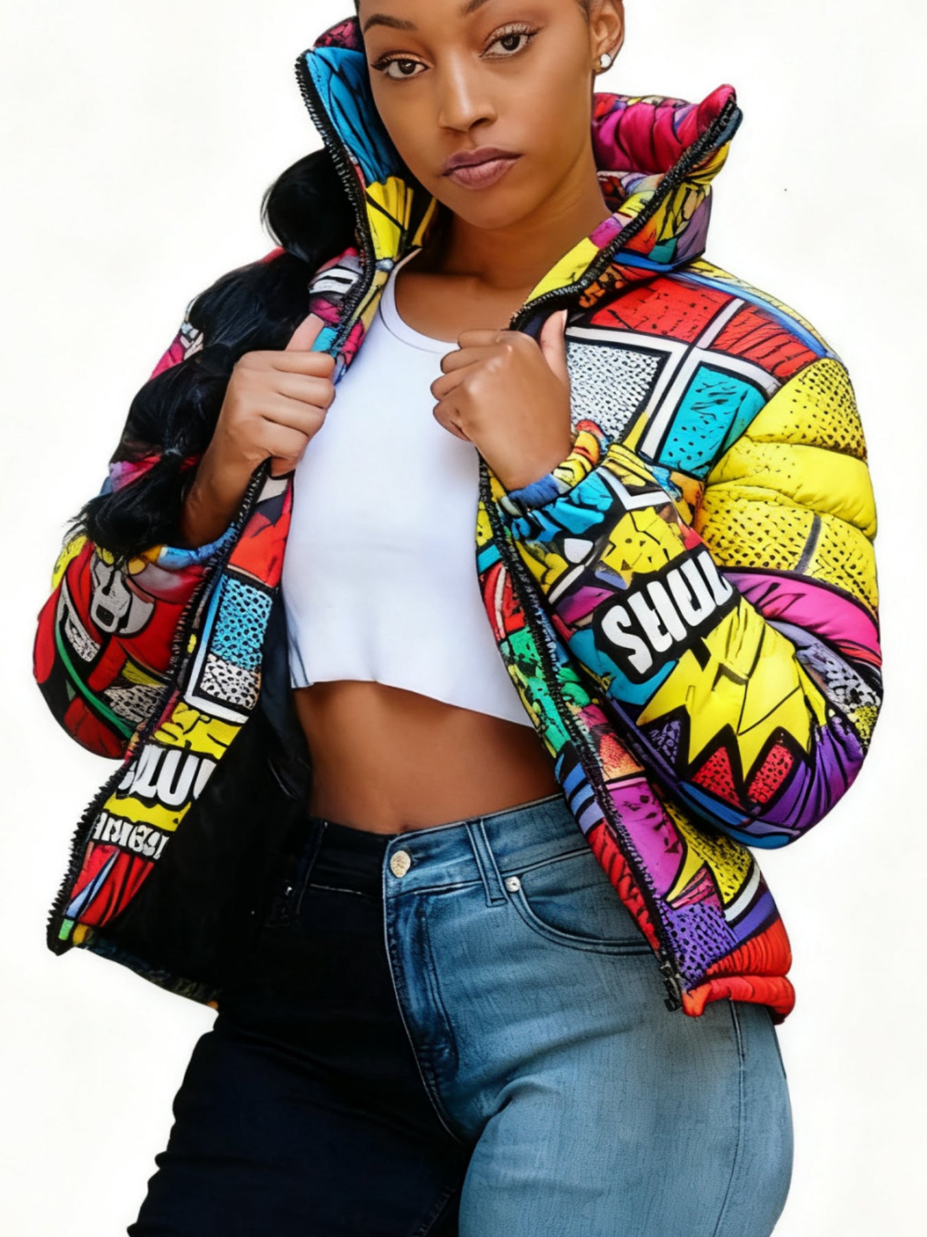 Women's Minimal Short Warm Jacket