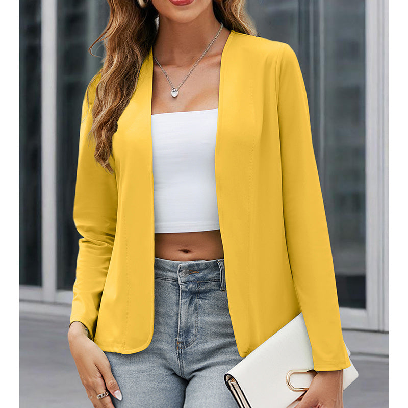 Plus Size Minimal Blazer