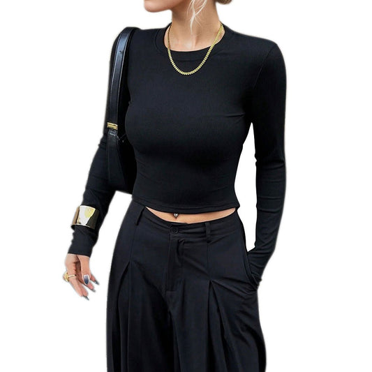 Backless Elegant Slim - Fit Top – Minimal Elegance | The Simple Co – Women's Tops, minimalist style, quiet luxury aesthetic, modern essential – The Simple Co.