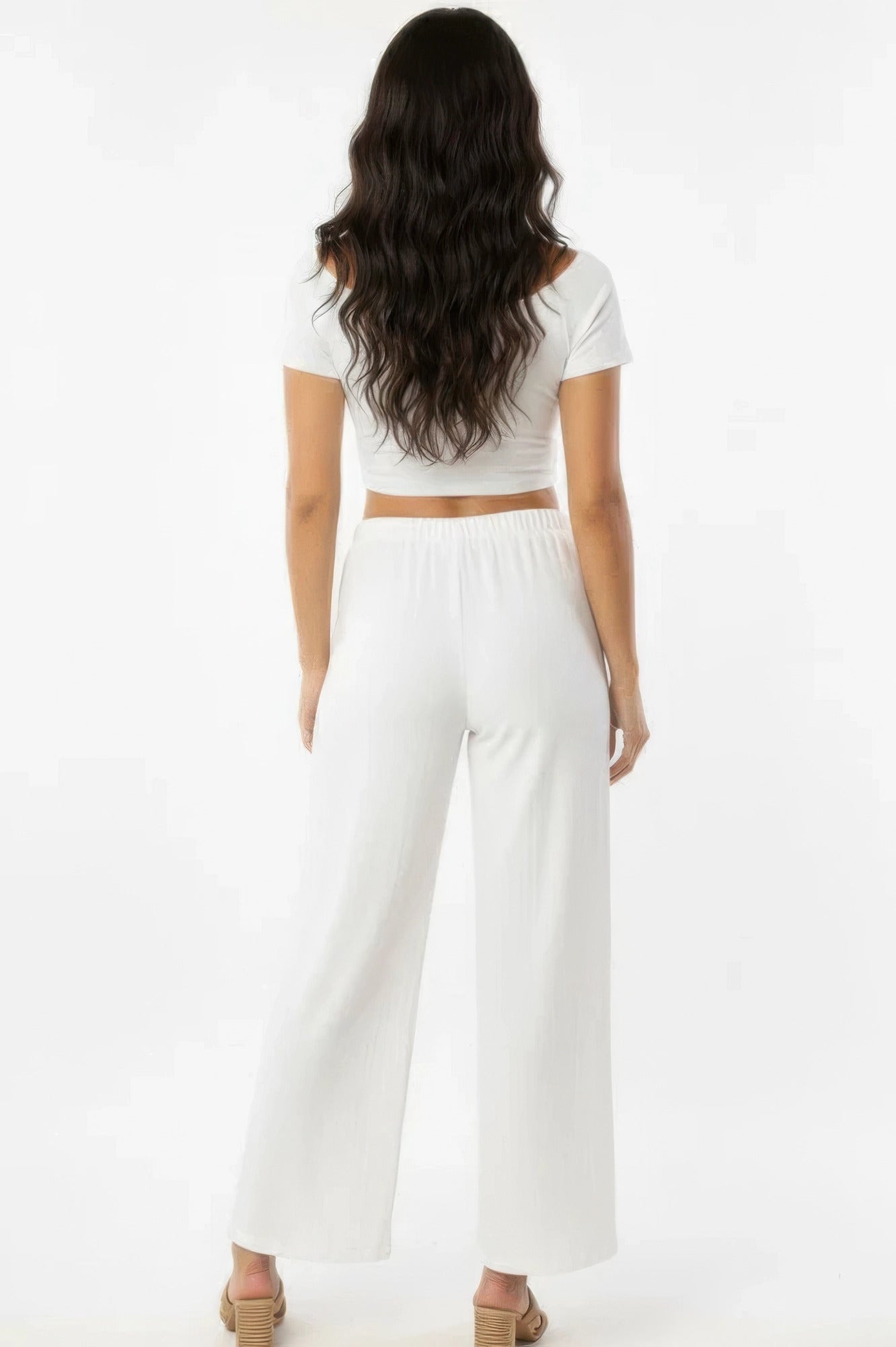 Cotton Wide-Leg Pants – Pants, minimalist style, quiet luxury aesthetic, modern essential – The Simple Co.