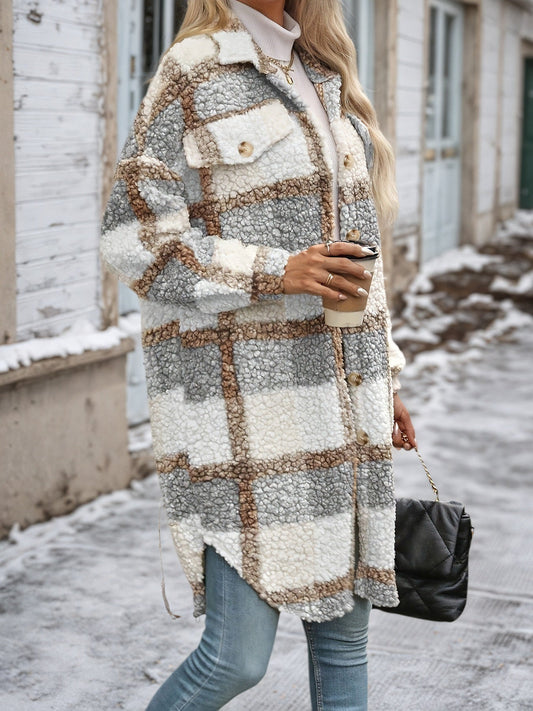 Faux Fur Coat - 2026 Winter Collection Luxe Outerwear – Minimal Elegance | The Simple Co – Outerwear, minimalist style, quiet luxury aesthetic, modern essential – The Simple Co.