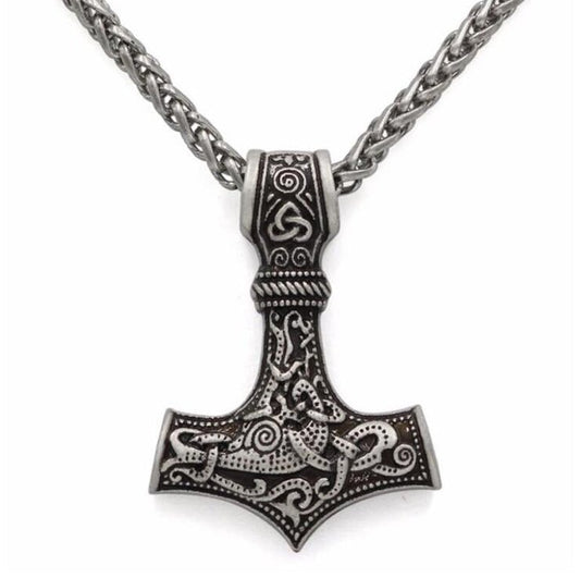 Hammer Necklace Stainless Steel Necklace – Minimal Elegance | The Simple Co – , minimalist style, quiet luxury aesthetic, modern essential – The Simple Co.