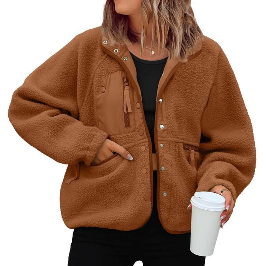 Polar Fleece Sports Jacket – Minimal Elegance | The Simple Co – Practical cottage, minimalist style, quiet luxury aesthetic, modern essential – The Simple Co.