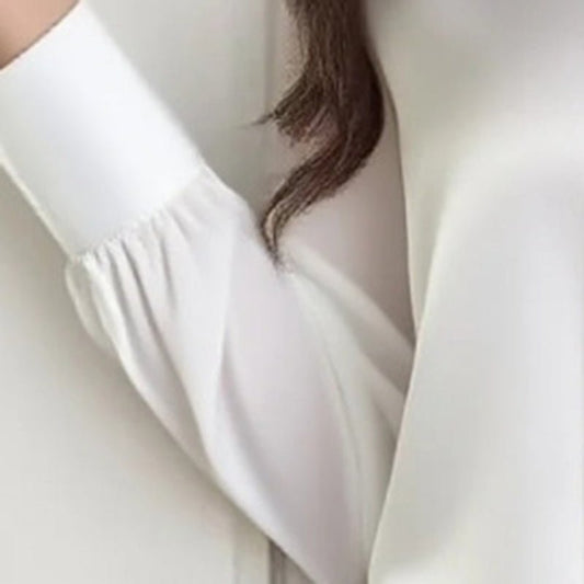 Ribbon Detail Blouse – Minimal Elegance | The Simple Co – Practical cottage, minimalist style, quiet luxury aesthetic, modern essential – The Simple Co.