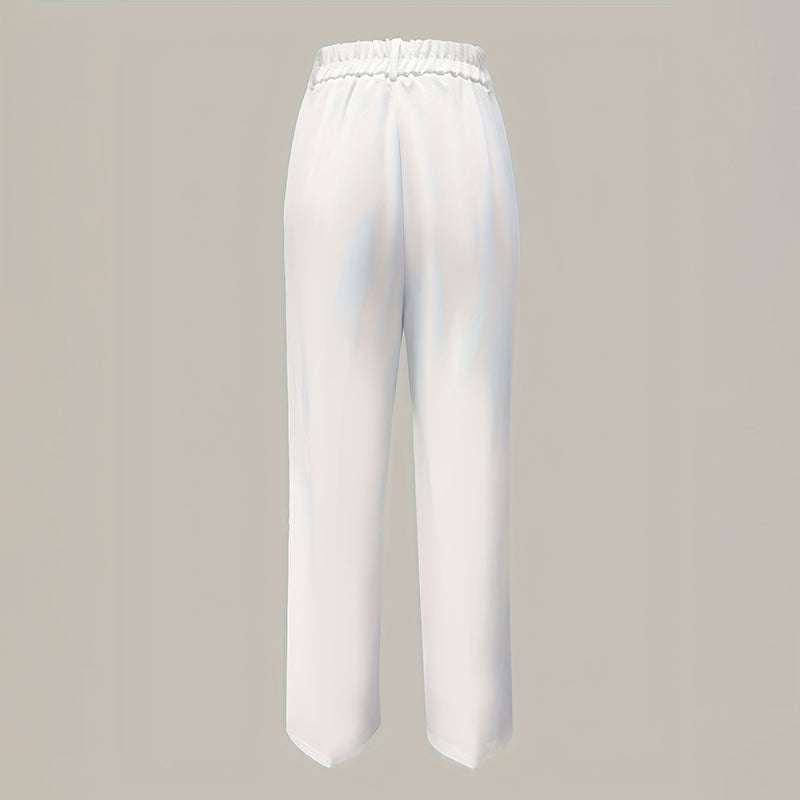 Women's High-Waisted Wide Leg Pants