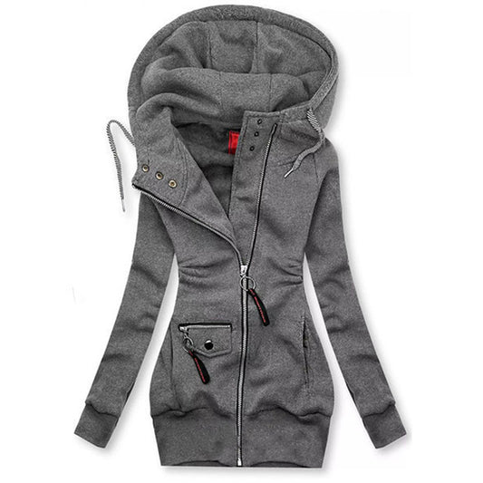 Women's Slim Fit Hooded Jacket