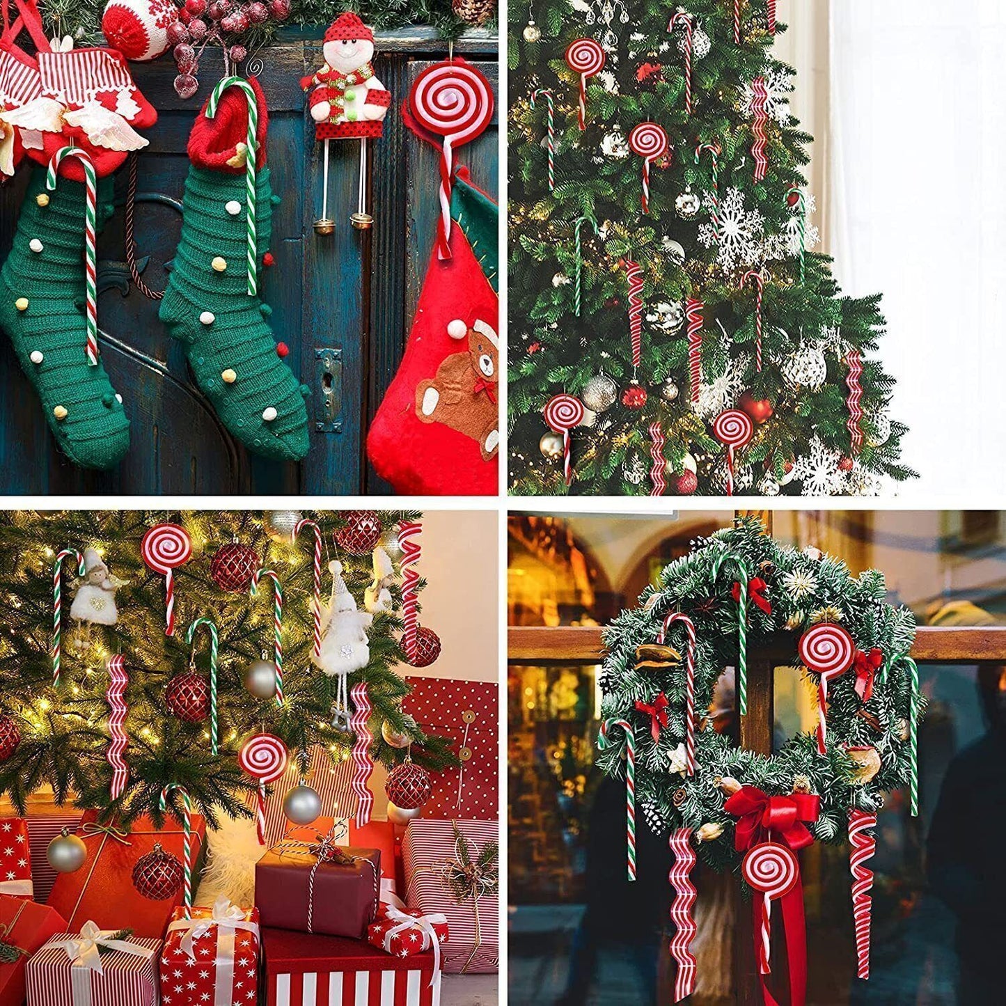 Christmas Tree Decoration Pendant Acrylic Candy