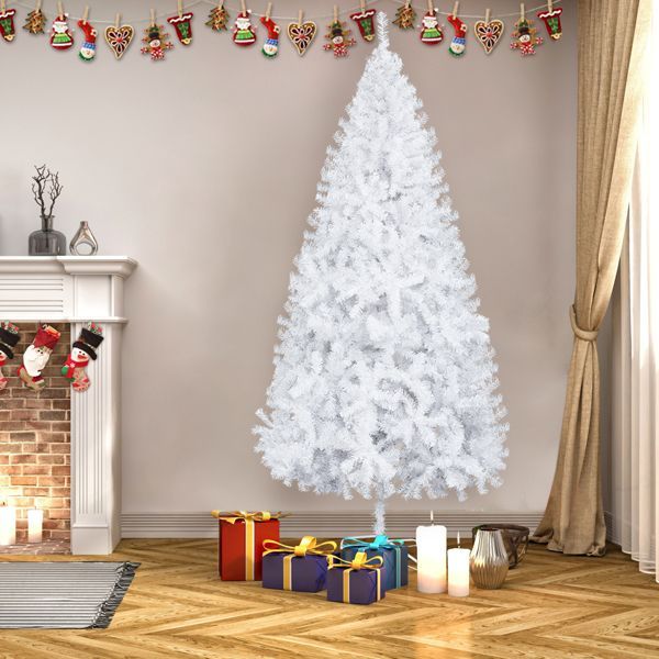 Minimal 7ft White Christmas Tree