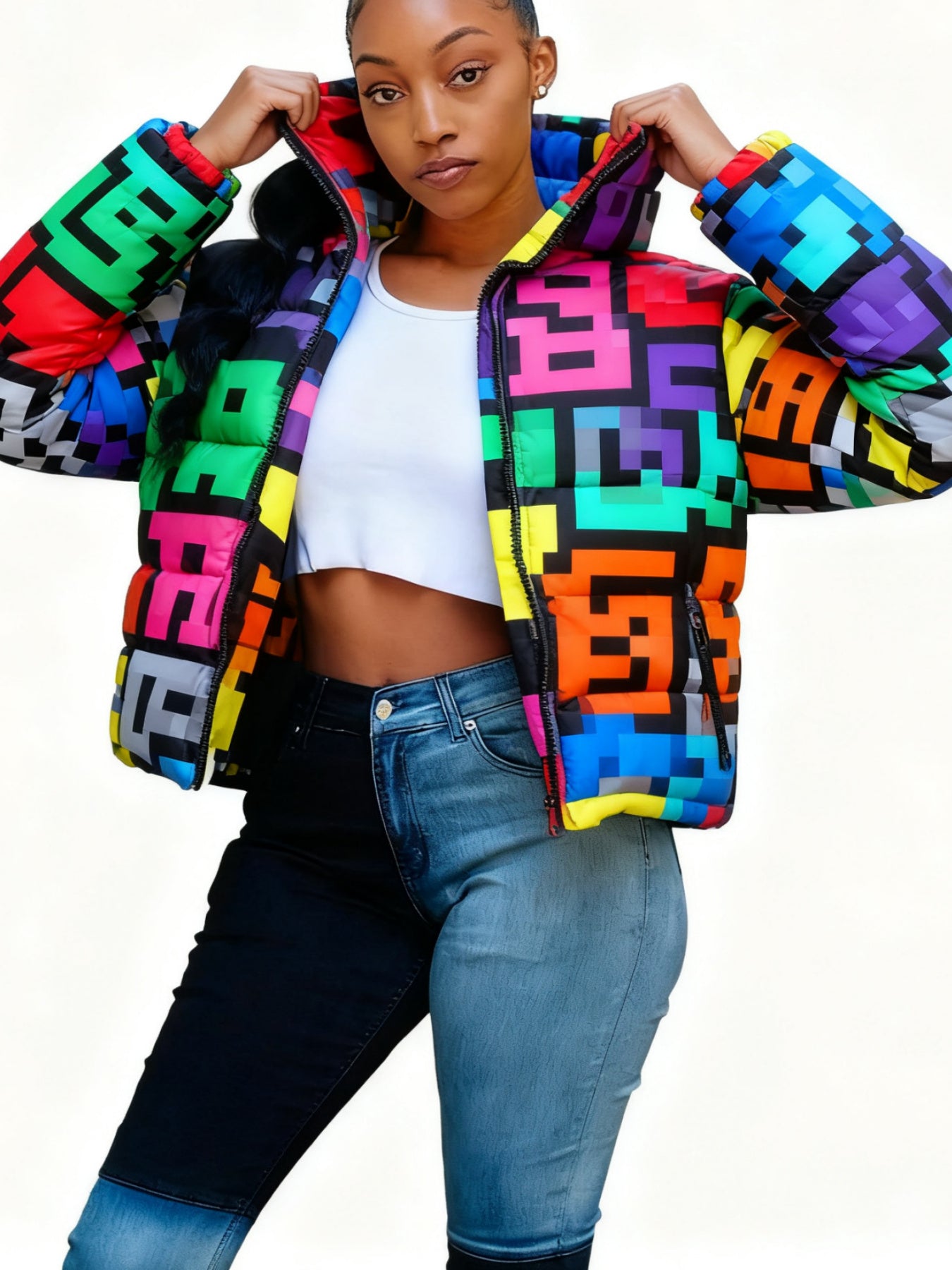 Women's Minimal Short Warm Jacket