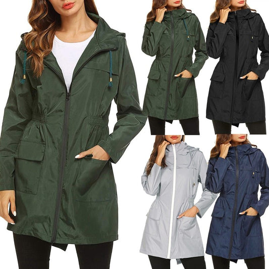 Waterproof Hooded Raincoat