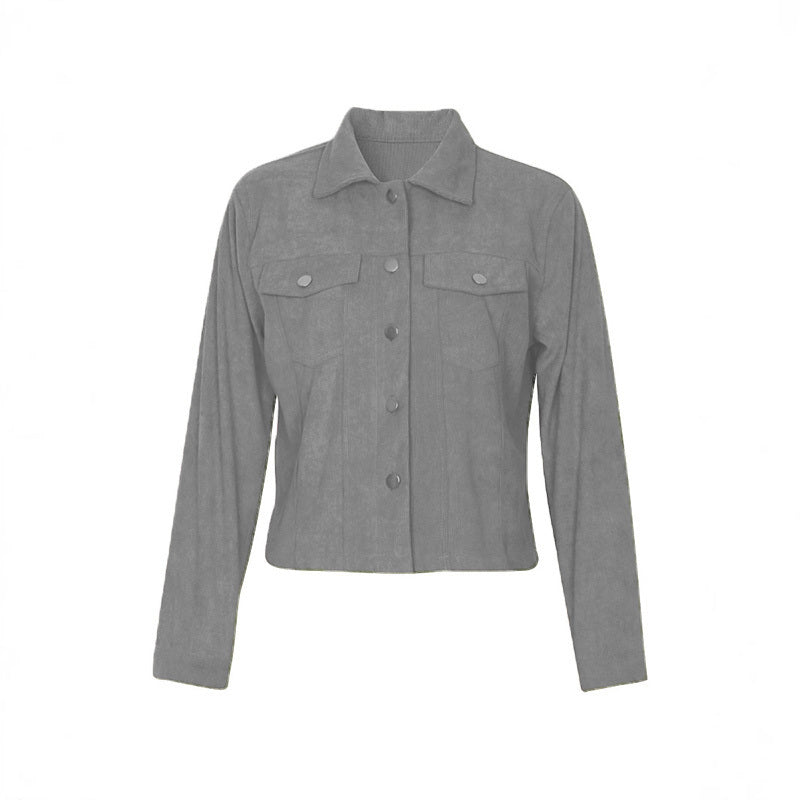 Women's Minimal Corduroy Jacket