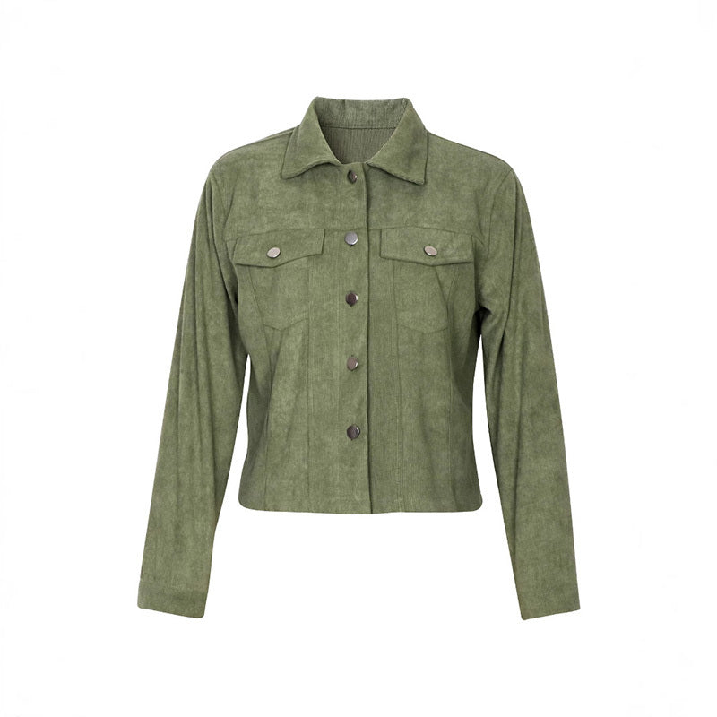 Women's Minimal Corduroy Jacket