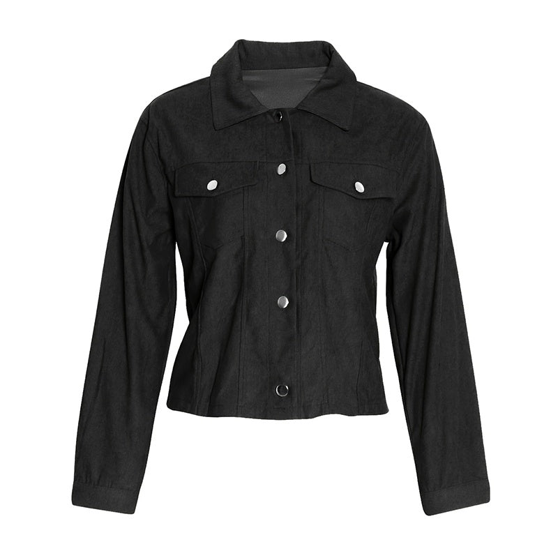 Women's Minimal Corduroy Jacket