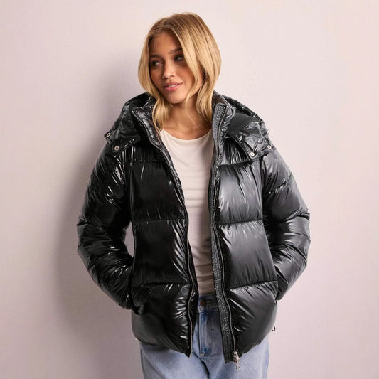Women's Hooded Cotton Padded Jacket Casual