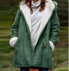 Women's Mid-Length Windbreaker Coat