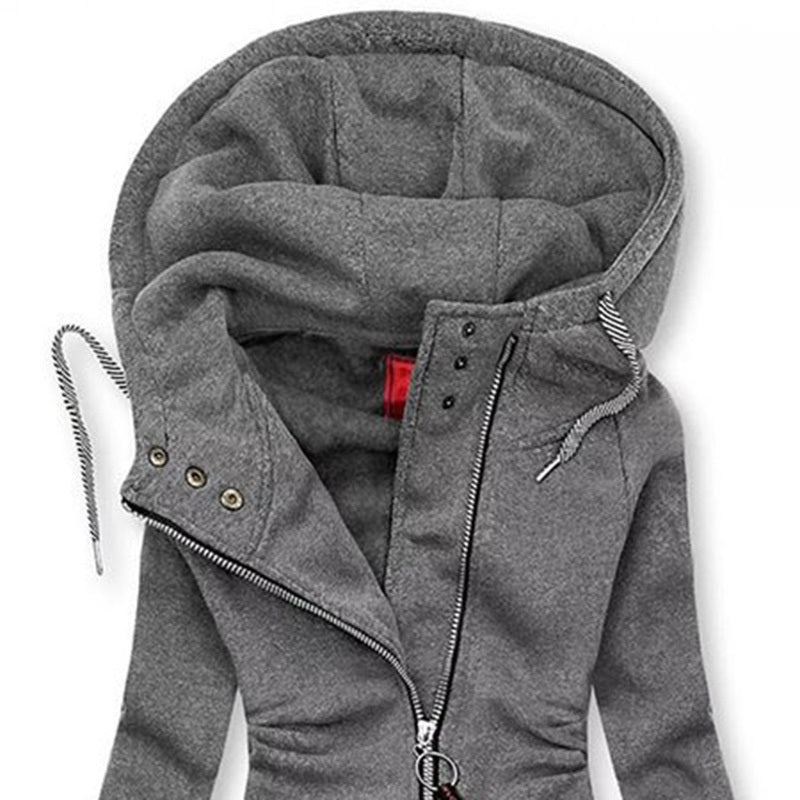 Women's Slim Fit Hooded Jacket