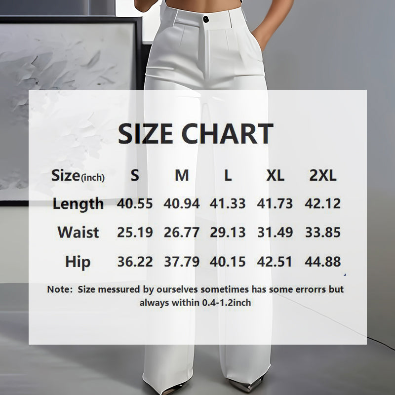 Women's High-Waisted Wide Leg Pants