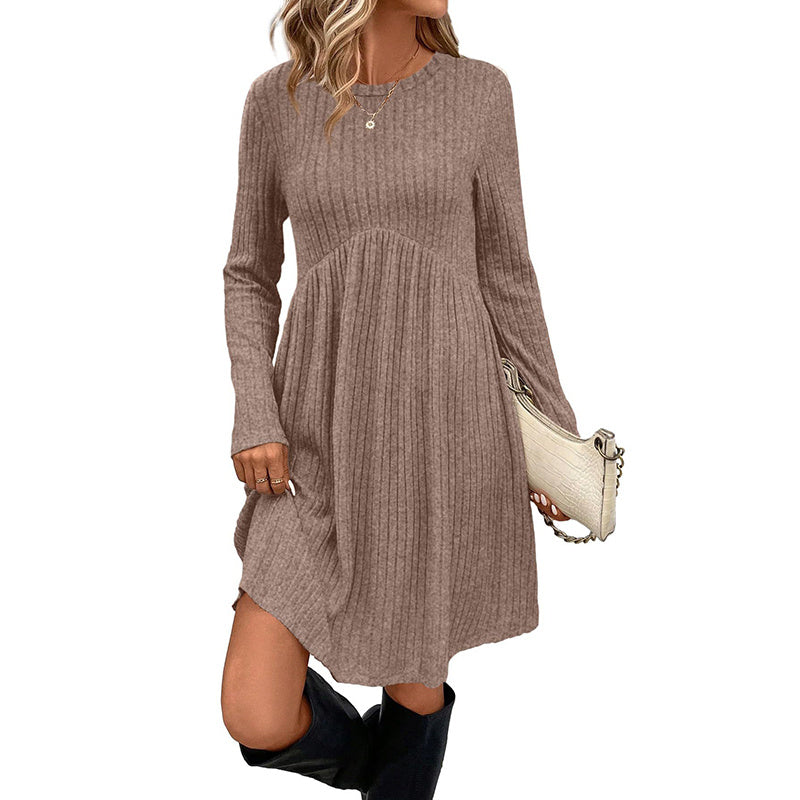 Women's Long Sleeve Knit Dress