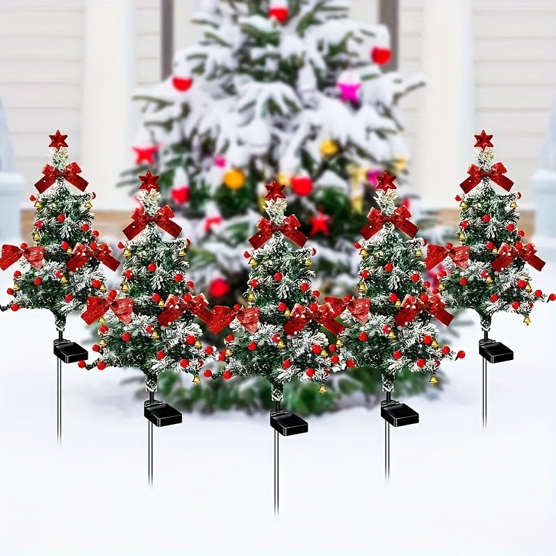 2pcs Solar Christmas Tree Lights 40