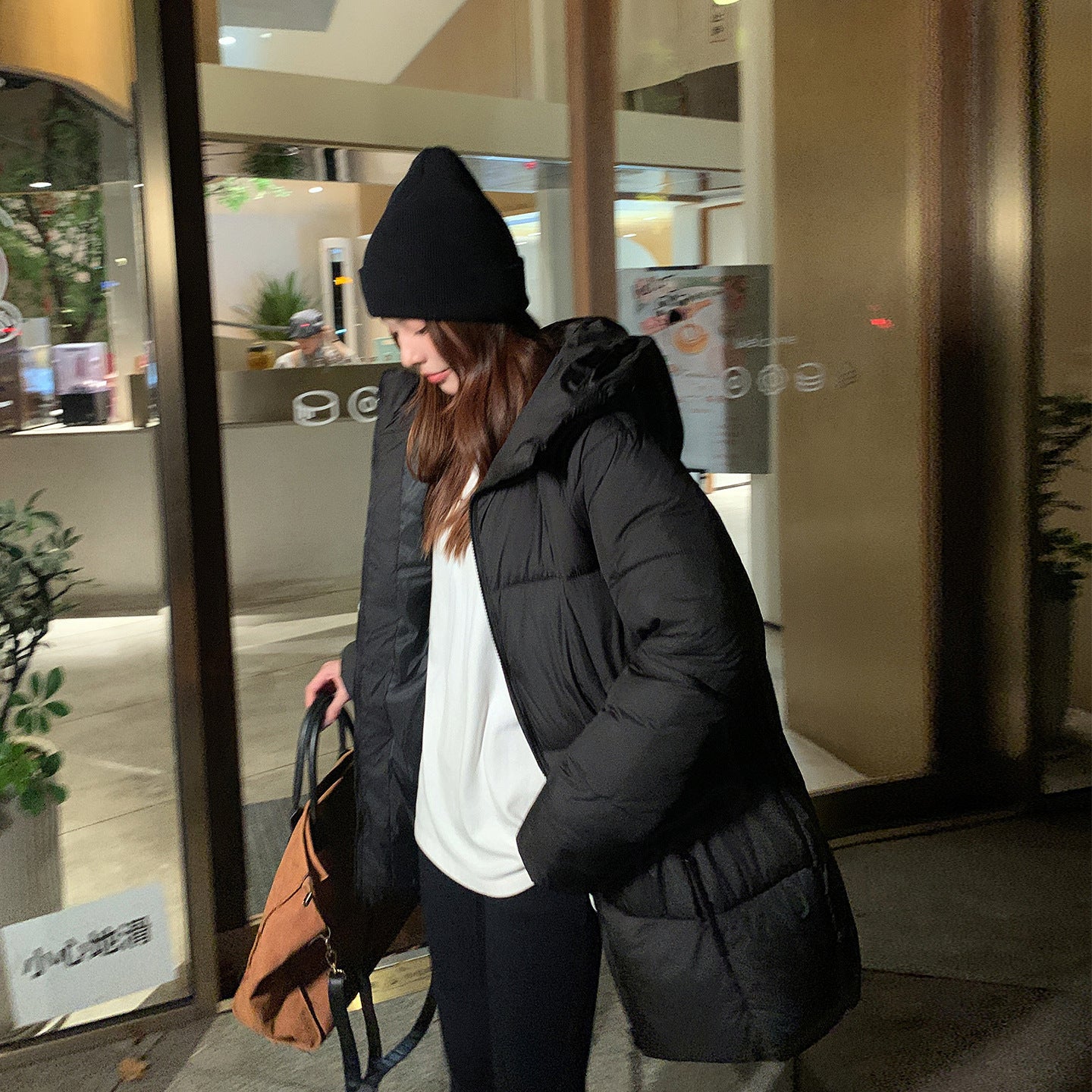 Women's Mid-length Cotton Coat