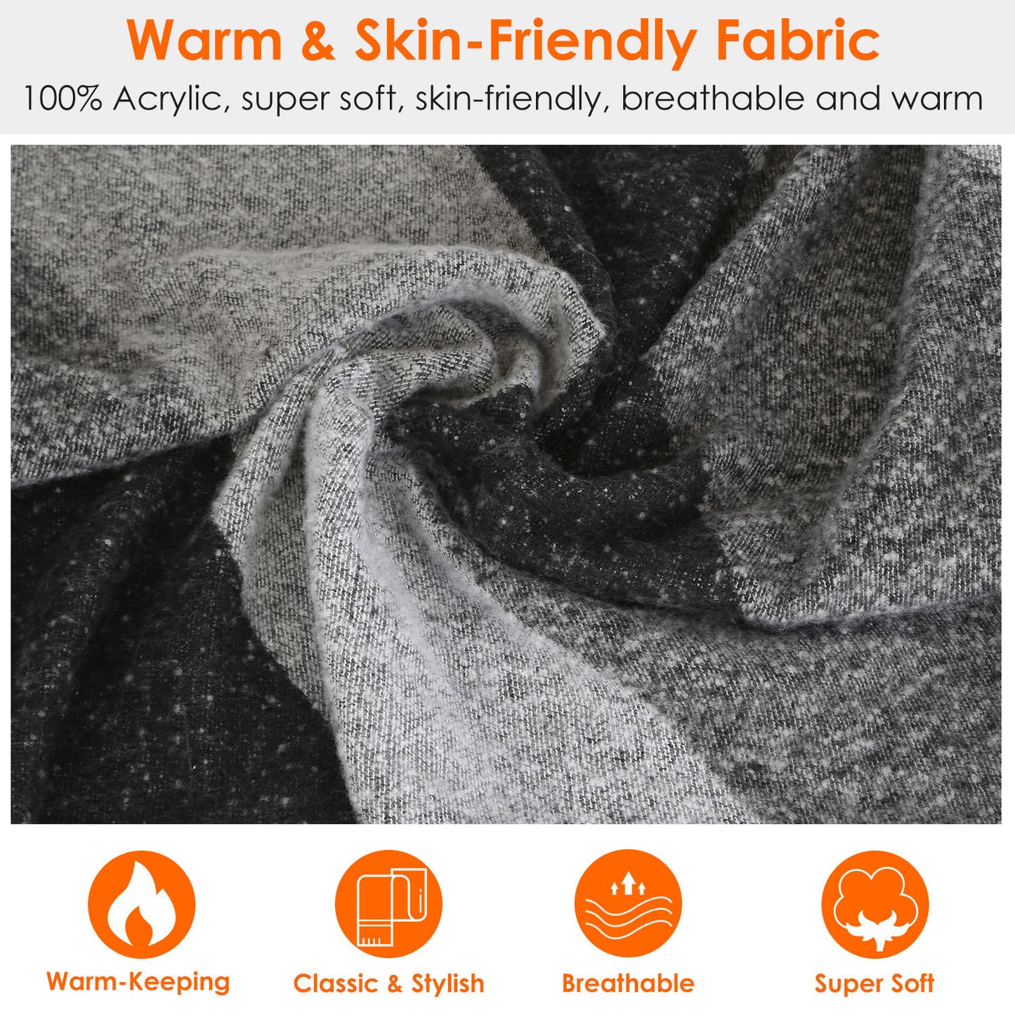 Women's Minimal Winter Scarf