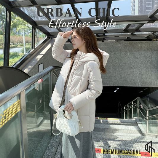 Women's Mid-length Cotton Coat