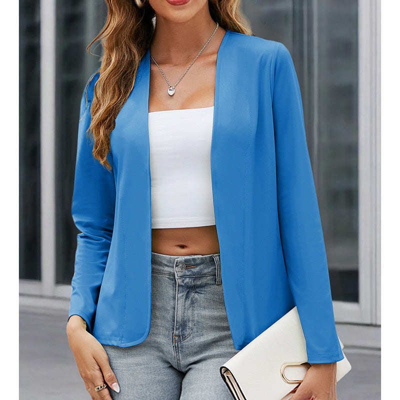Plus Size Minimal Blazer