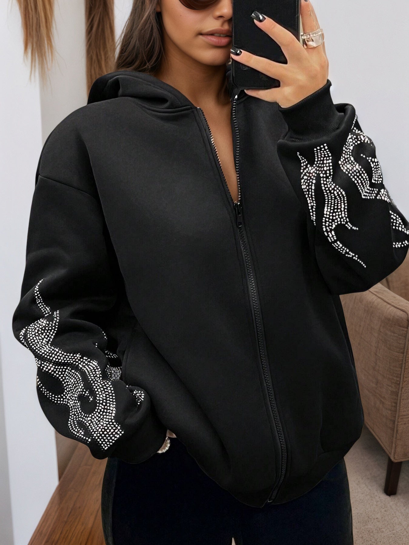 Women's Minimal Hooded Jacket