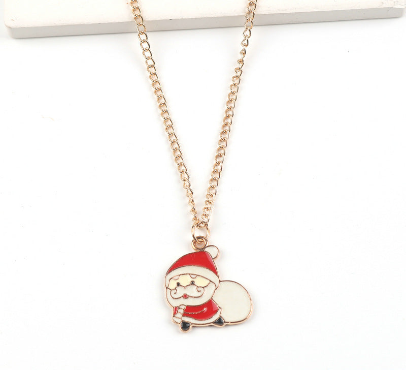 Christmas Cartoon Necklace