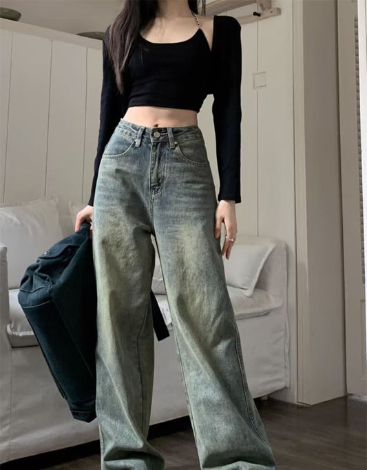 Retro Washed Jeans