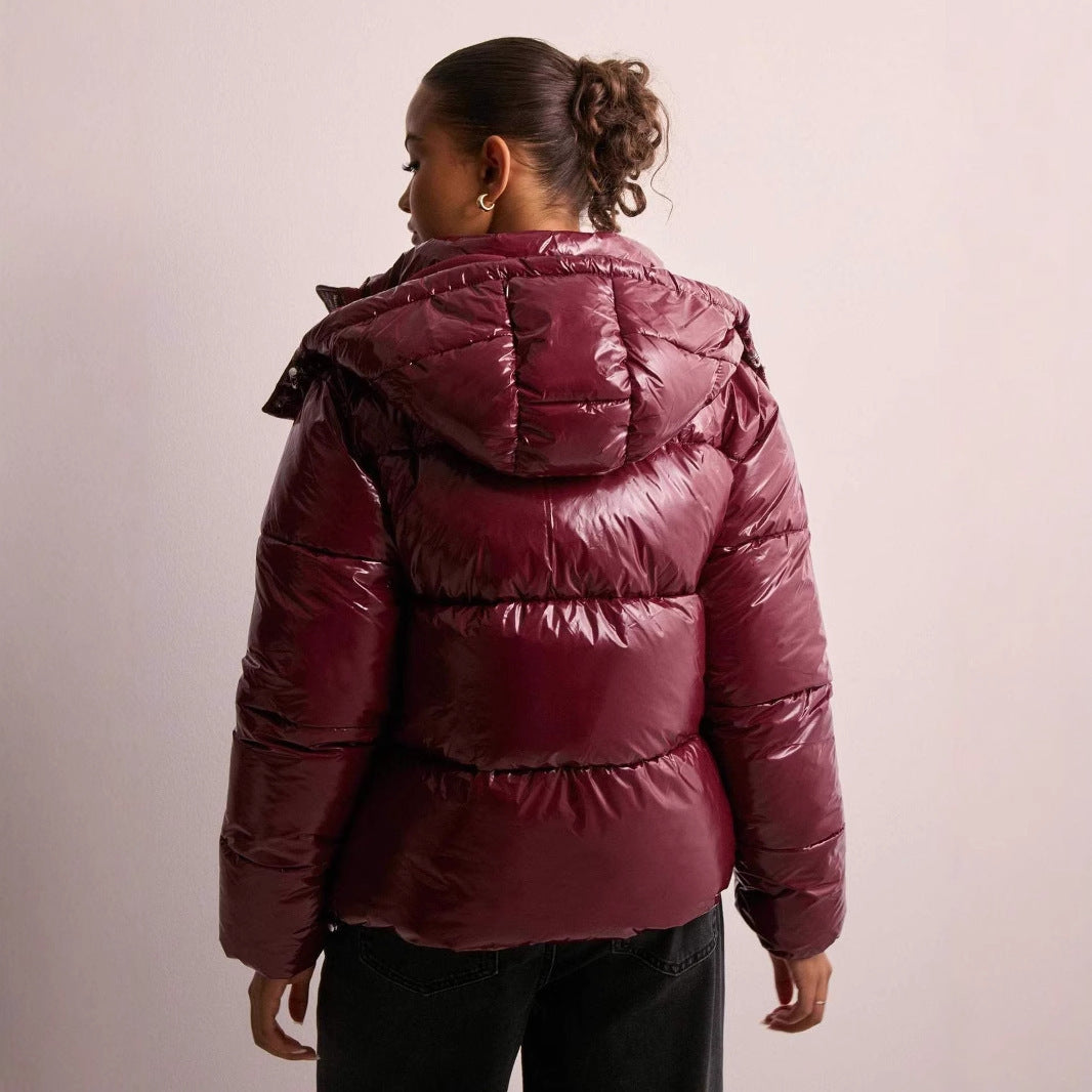 Women's Hooded Cotton Padded Jacket Casual