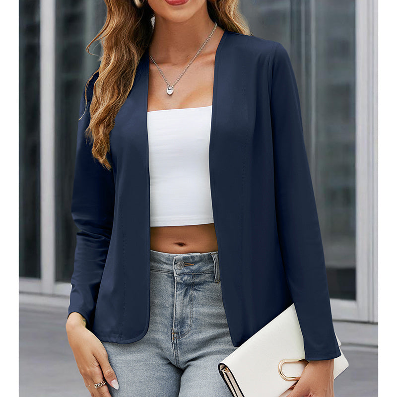 Plus Size Minimal Blazer