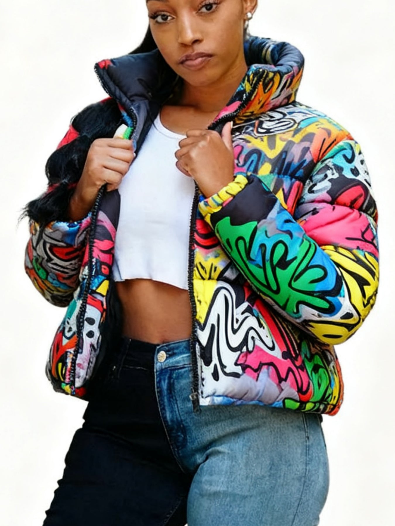 Women's Minimal Short Warm Jacket