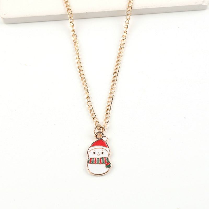 Christmas Cartoon Necklace