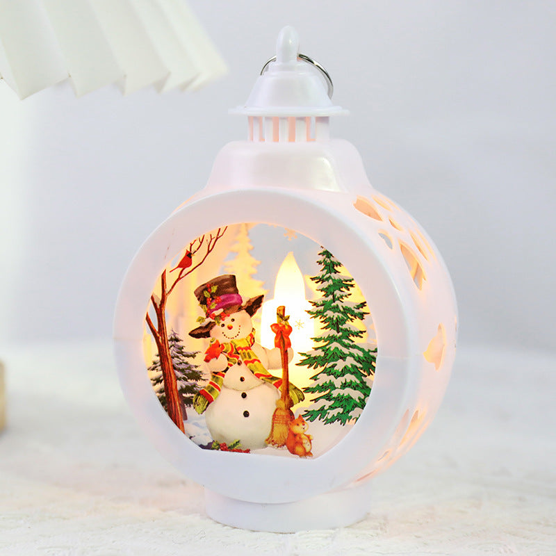Christmas Night Lamp Desktop Decoration Vintage