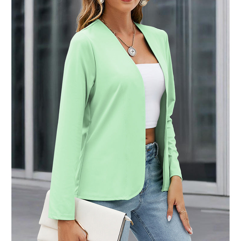 Plus Size Minimal Blazer