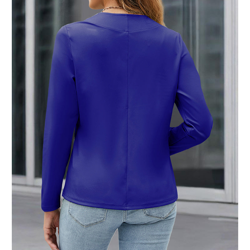 Plus Size Minimal Blazer