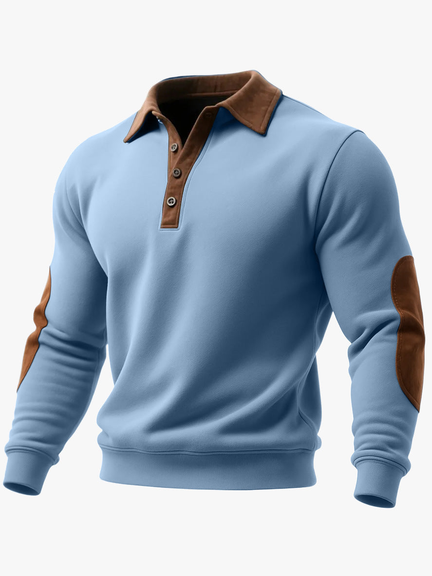Men's Ethnic-Style 3D Printed Half-Zip Hoodie European American Design