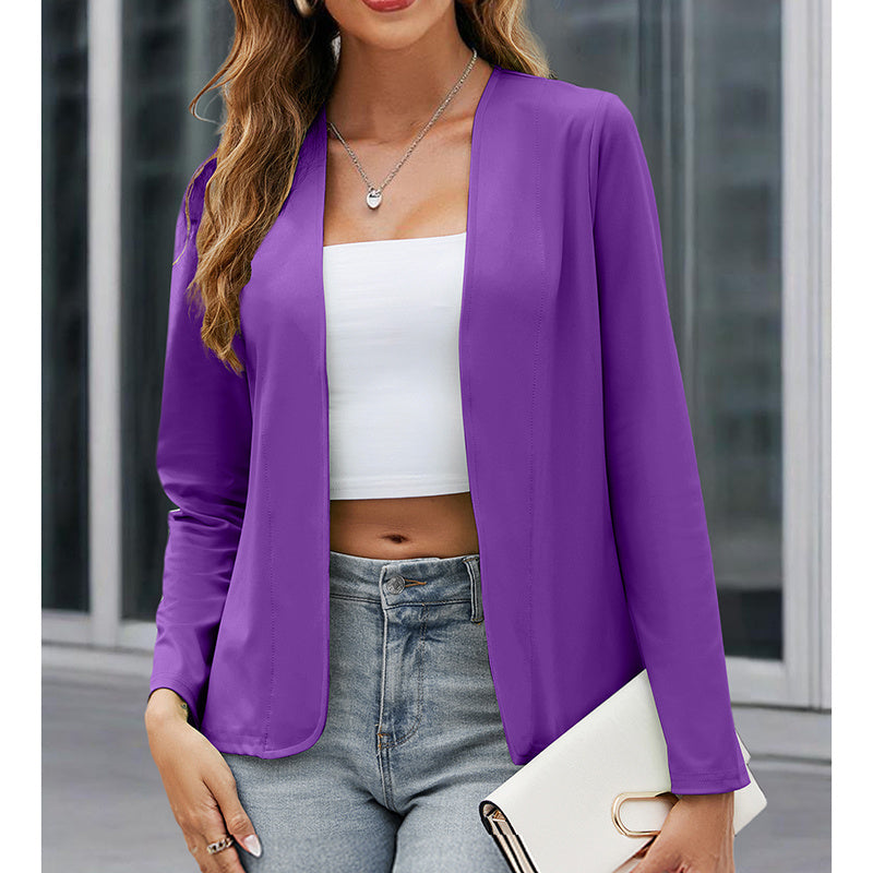 Plus Size Minimal Blazer