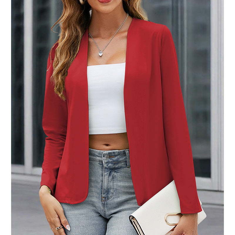 Plus Size Minimal Blazer