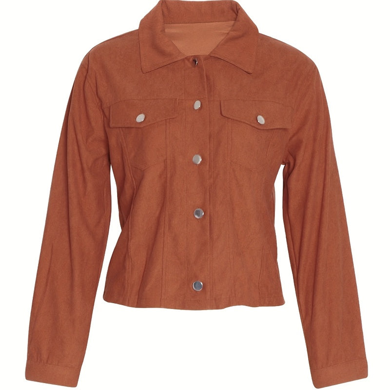 Women's Minimal Corduroy Jacket