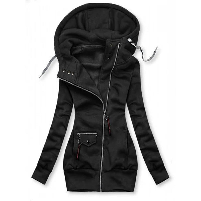 Women's Slim Fit Hooded Jacket