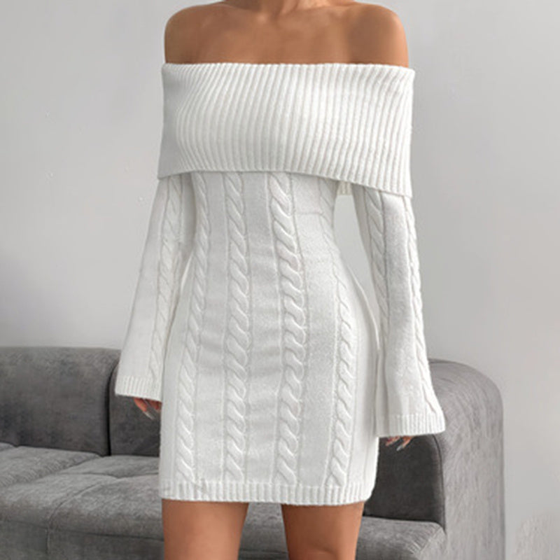 Women's Off Shoulder Bodycon Dress