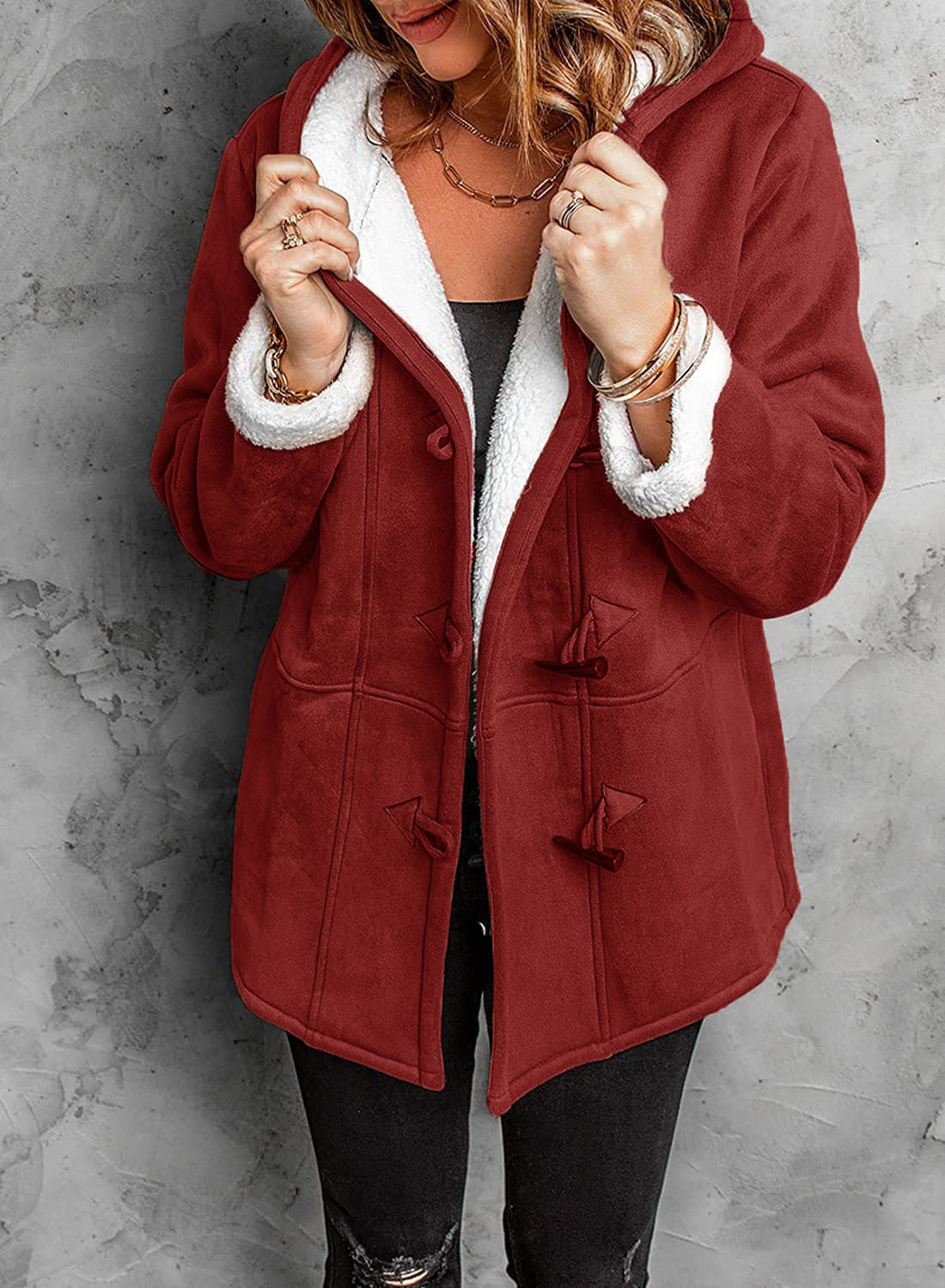 Women's Mid-Length Windbreaker Coat
