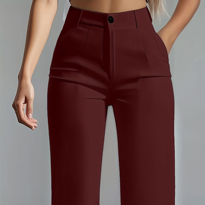 Women's High-Waisted Wide Leg Pants