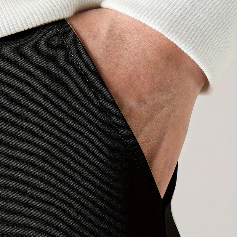 Straight Ankle Cargo Pants Wear-Resistant Casual Trousers