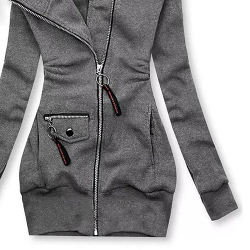 Women's Slim Fit Hooded Jacket